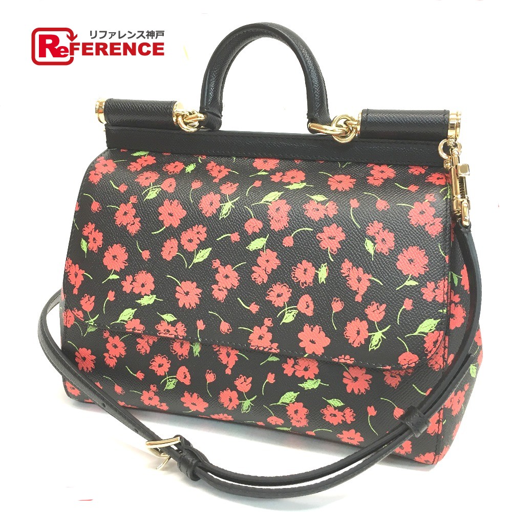 Dolce & Gabbana フローラル ストラップ付き トートバッグ 2WAY 2024 SS(春夏) Dolce & Gabbana(ドルチェ&ガッバーナ) トート