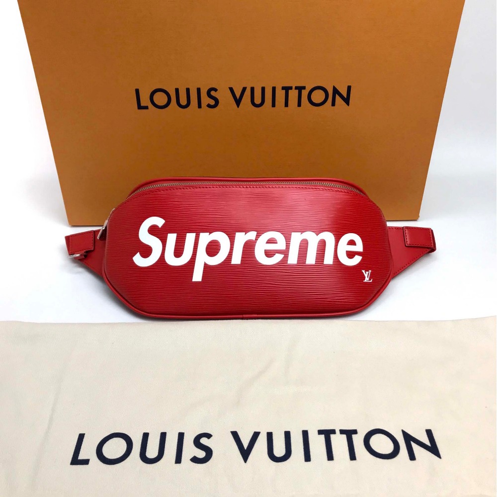 新品 レッド リファレンス ブランド ルイヴィトン シュプリーム Vuitton Epi M Louis Vuitton Louis Louis Supreme ブランドショップ 人気 レッド ボディバッグ Louis バムバッグ ルイヴィトン エピ ユニセックス 未使用 エピレザー Vuitton Vuitton