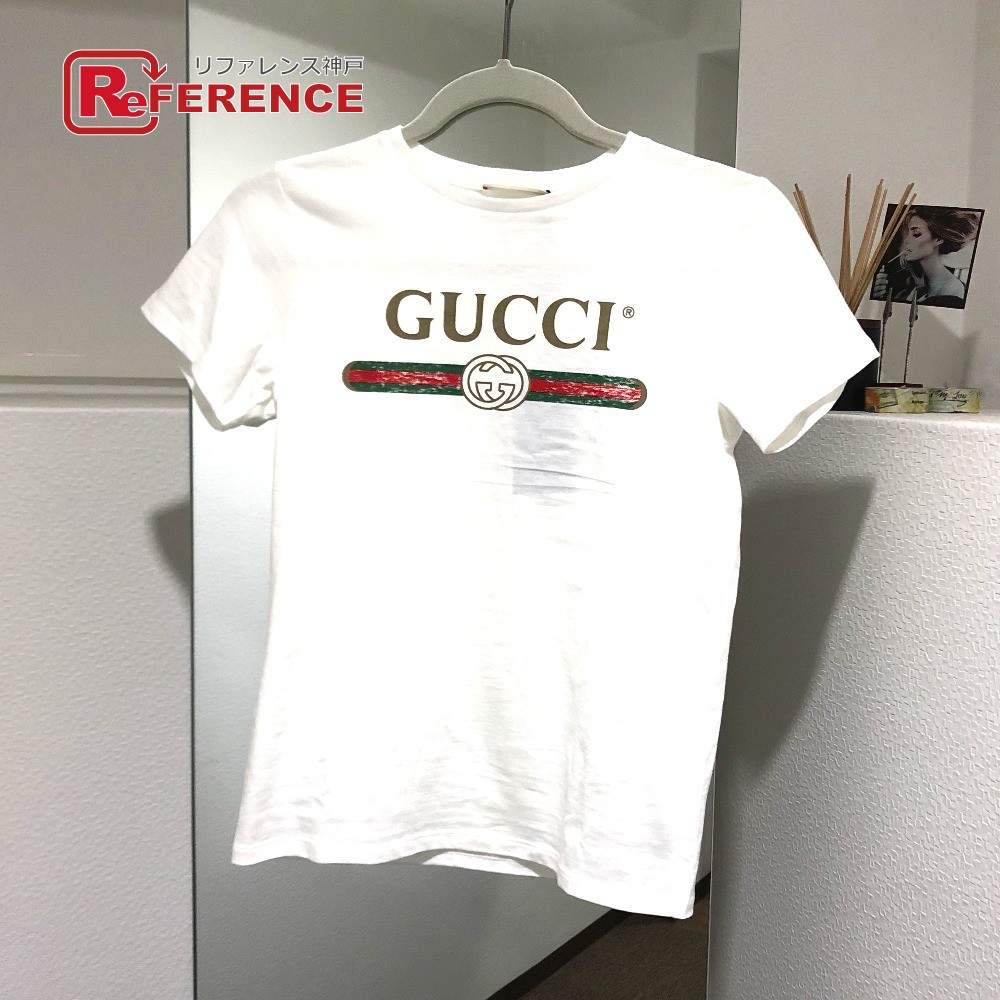 Gucci グッチ Gucciロゴプリント ヴィンテージロゴ ダメージ加工 アパレル 半袖 シャツ 半袖シャツ コットン キッズ ホワイト ホワイト 未使用 中古 Transgressive Jp Gucci グッチ Gucciロゴプリント ヴィンテージロゴ ダメージ加工 アパレル 半袖 シャツ 半袖シャツ コットン キッズ ホワイト ホワイト 未使用 中古 Transgressive Jp