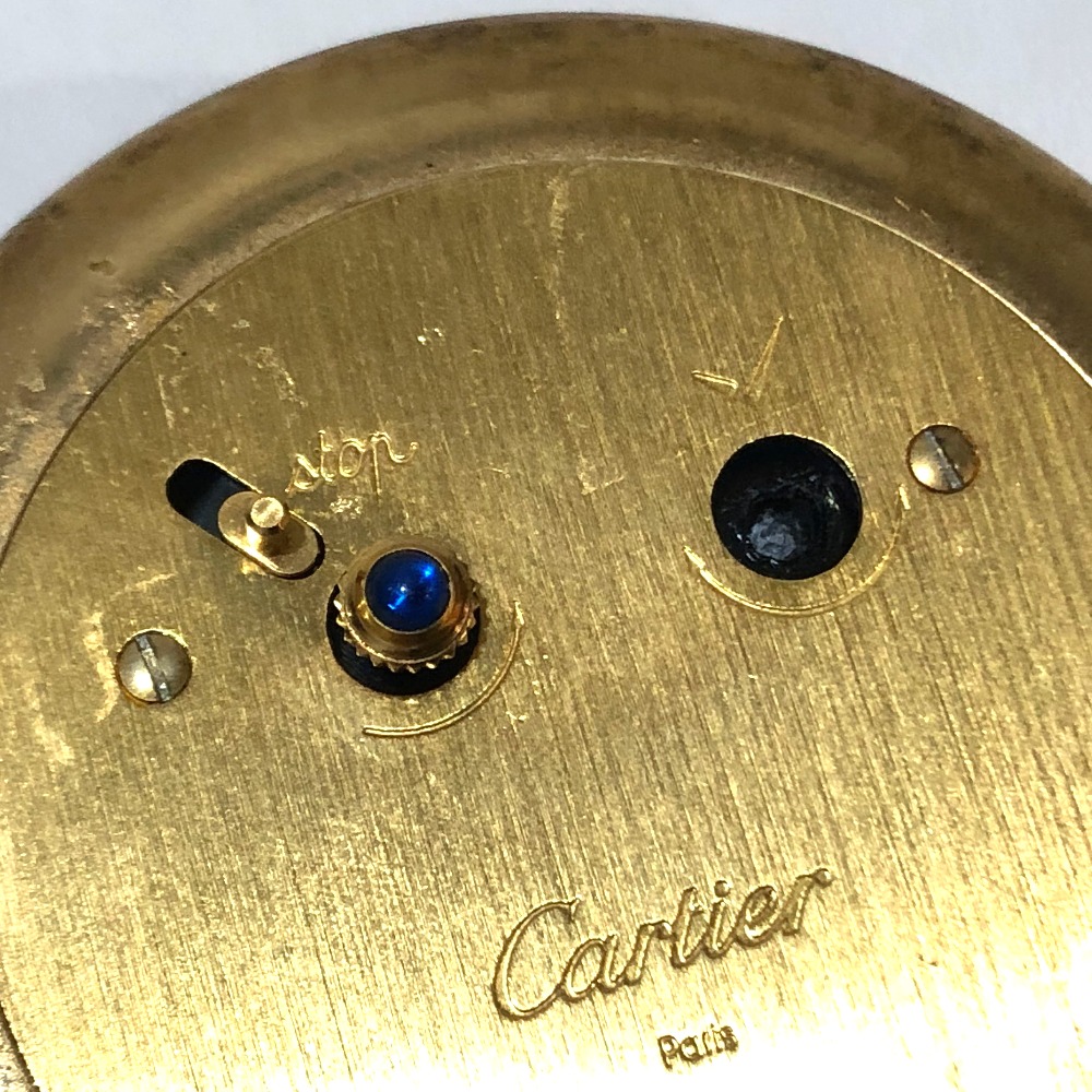 時計 中古 置時計 Cartier 置き時計 あす楽対応 カルティエ カルティエ Cartier クロック ゴールド 置時計 送料無料 Cartier コリゼ トラベル 置時計 Gp ユニセックス ゴールド 中古 ブランドショップ リファレンス