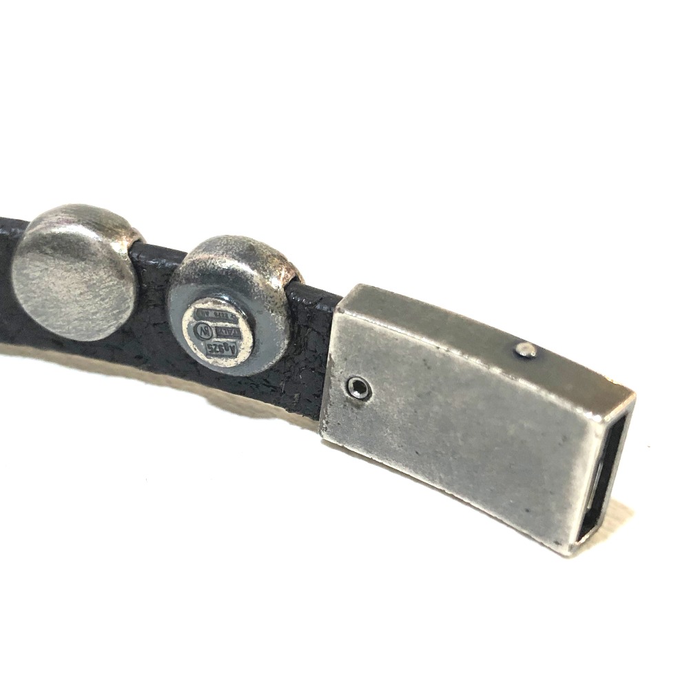 Bottega Veneta ボッテガヴェネタ ブレスレット イントレチャート アクセサリー メンズ 小物 ブレスレット Veneta Ag925 レザー メンズ シルバー ブラック 中古 ブランドショップ リファレンス 中古 中古良品 銀 黒 ブレス アクセサリー Bottega Veneta Bottega Veneta ボッテガヴェネタ ブレスレット イントレチャート アクセサリー メンズ 小物 ブレスレット Veneta Ag925 レザー メンズ シルバー ブラック 中古 ブランドショップ リファレンス 中古 中古良品 銀 黒 ブレス アクセサリー Bottega Veneta