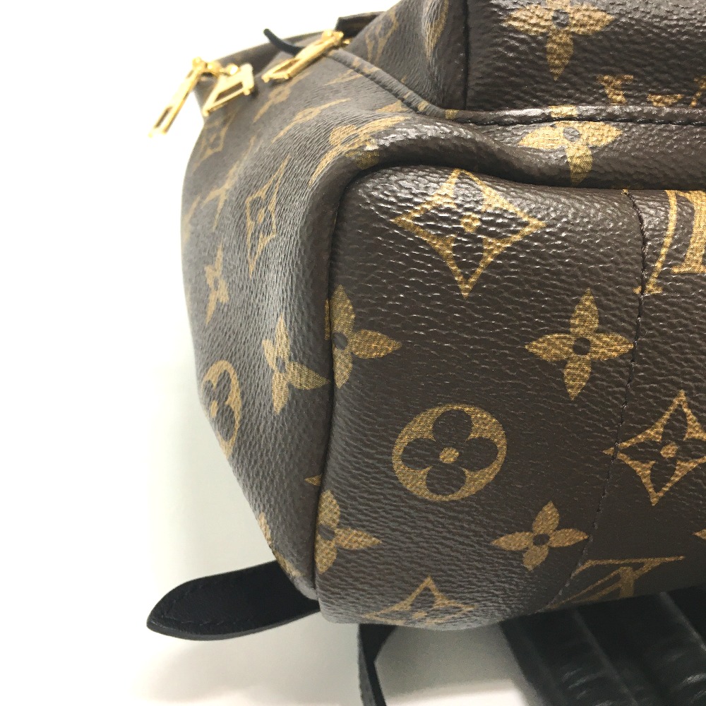 Louis バッグ M バックパックpm ルイヴィトン M モノグラムキャンバス パームスプリングス リュック デイパック Vuitton モノグラム モノグラム ユニセックス ブラウン 中古 ブランドショップ リファレンス 中古 美品 茶 可愛い オシャレ 定番 Lv