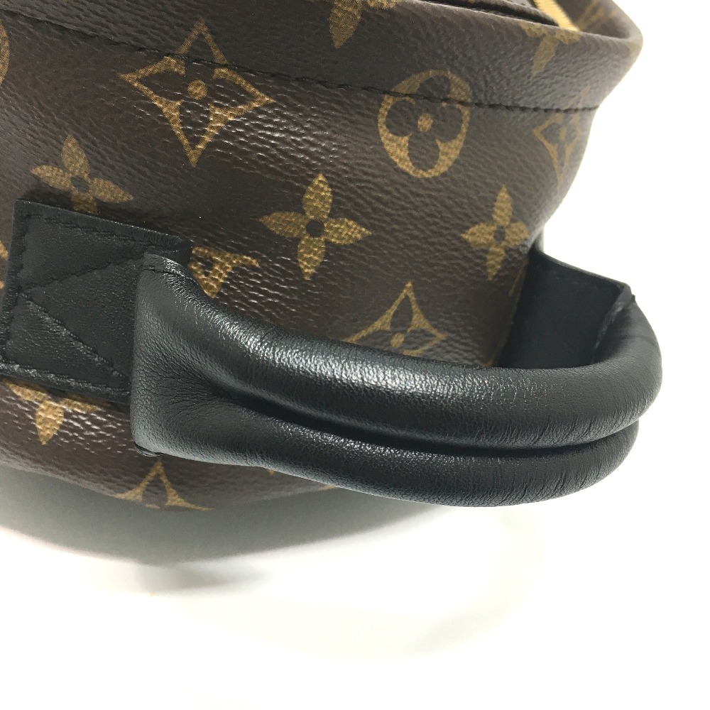 Louis バッグ M バックパックpm ルイヴィトン M モノグラムキャンバス パームスプリングス リュック デイパック Vuitton モノグラム モノグラム ユニセックス ブラウン 中古 ブランドショップ リファレンス 中古 美品 茶 可愛い オシャレ 定番 Lv