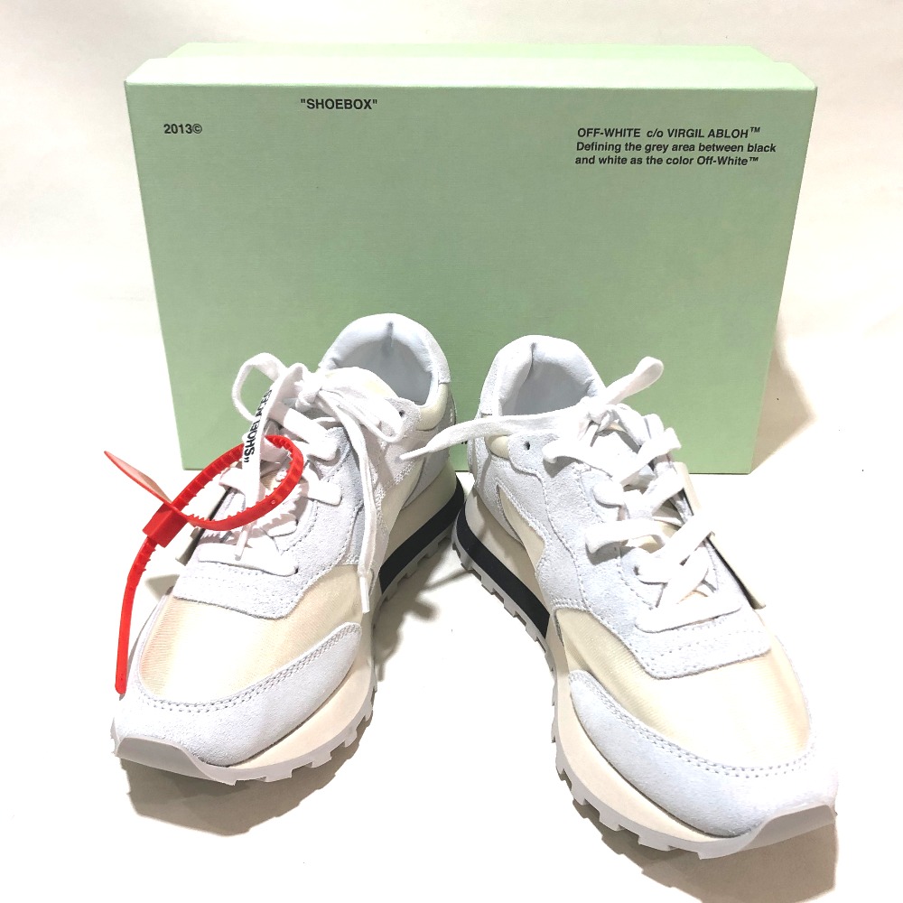 Off White オフホワイト 靴 シューズ Hg Runner レディース スニーカー レディース ホワイト ホワイト 未使用 中古 Visastart Com