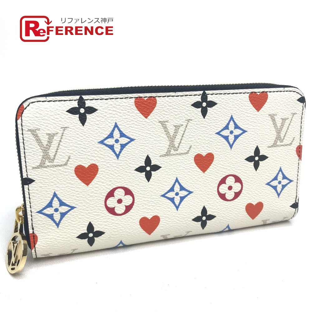 ファッション Louis Vuitton ルイヴィトン M ハート モノグラム マルチカラー ジッピーウォレット ゲーム オン コレクション 長財布 小銭入れあり モノグラムマルチカラーキャンバス レディース ブロン ホワイト マルチカラー ブランドショップ