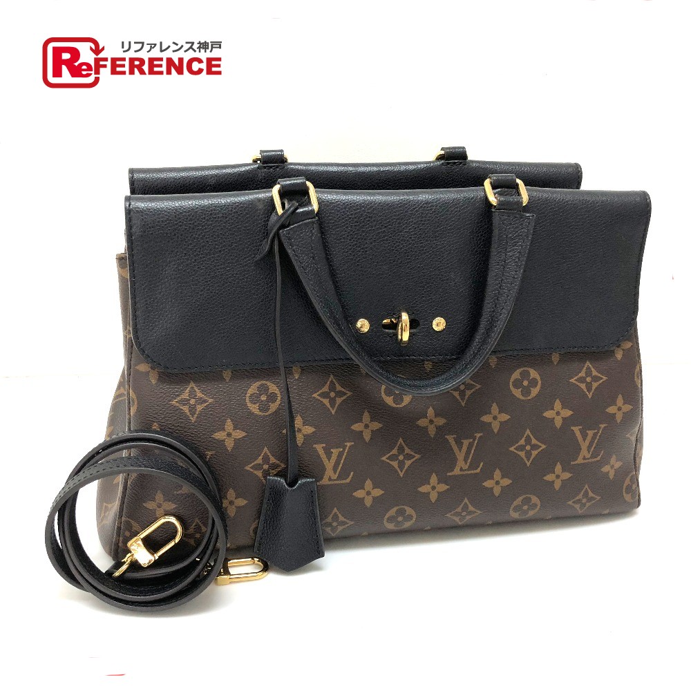 LOUIS VUITTON ルイヴィトン  M41737 モノグラム ヴィーナス  鞄 2WAYトートバッグ ショルダーバッグ ハンドバック モノグラム帆布  レディース ノワール 黒いこと 【中古】
