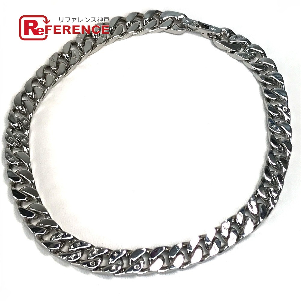 Louis Vuitton ルイヴィトン M モノグラム コリエ Lvチェーンリンクス アクセサリー ネックレス メタル メンズ シルバー 中古 中古 美品 Lv 首飾り 鎖 銀 Louis Vuitton ルイヴィトン ネックレス あす楽対応 送料無料 シングルマザーにもきちんと再分配をすべき