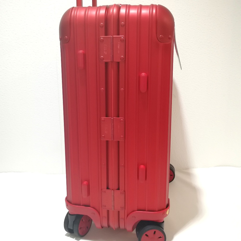 Rimowa リモワ シュプリーム リモワ コラボ Supreme Rimowa Topas Multiwheel 45l Red 旅行嚢 45l 持ち運びバッグ ユニセックス さ丹 未消費 中古 Ephtm Com