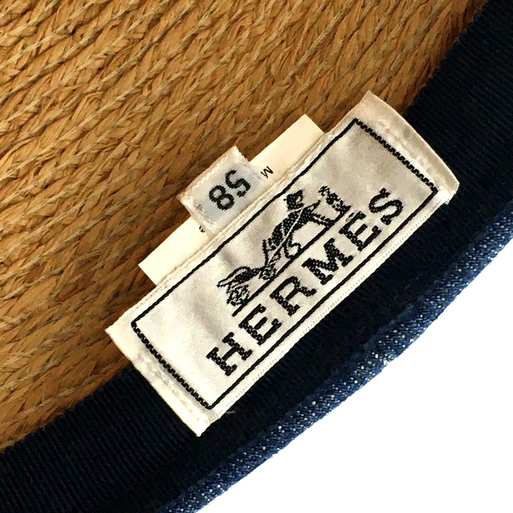 中古 オシャレ セリエ エルメス Hermes レディース ベージュ セリエ ベージュ Hermes 帽子 ブランド 麦わら帽子 あす楽対応 ブランドショップ 帽子 中古 エルメス 帽子 美品 ストロー キャップ 送料無料 リファレンス