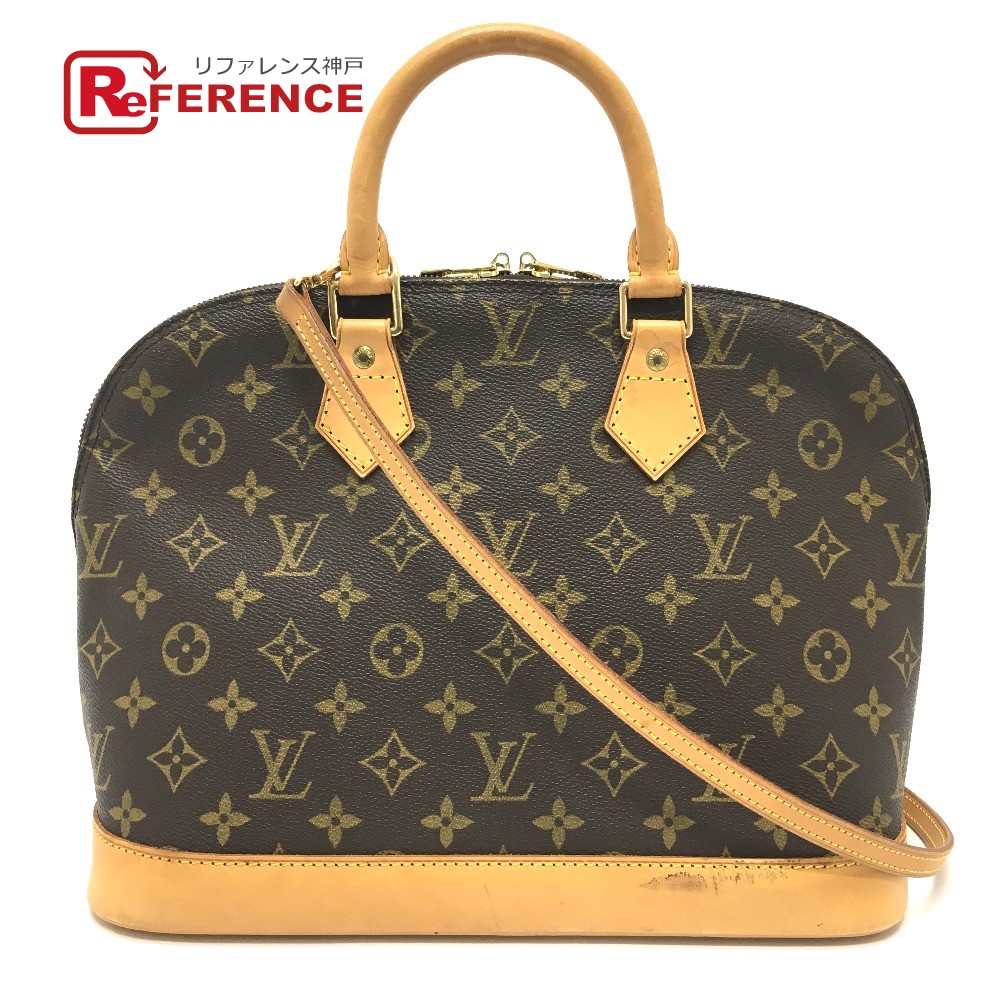 LOUIS VUITTON ルイヴィトン M51130 モノグラム アルマ カバン 2WAY ショルダーバッグ ハンドバッグ モノグラムキャンバス レディース ブラウン 【中古】|ブランドショップ リファレンス