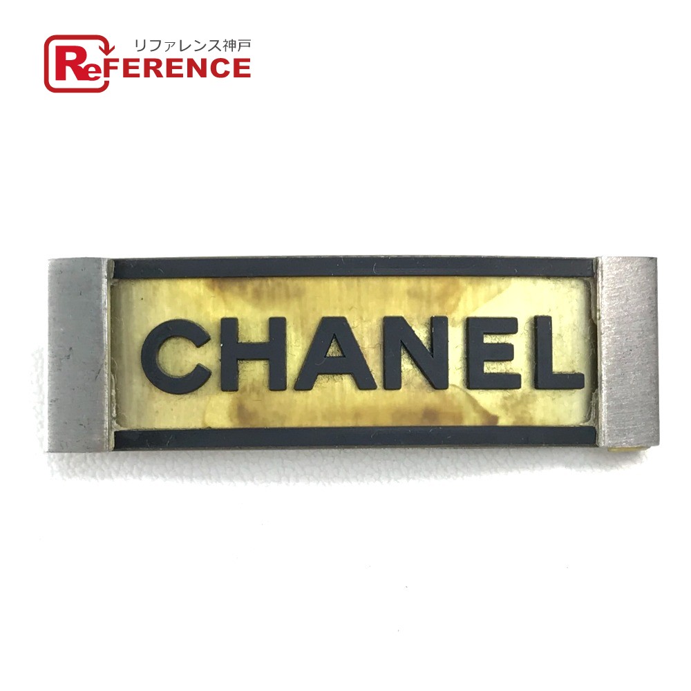 Chanel シャネル スポーツライン ロゴ 髪飾り 髪留め ヘアアクセサリー 01p バレッタ ラバー Ss レディース ブラック 中古 Umu Ac Ug