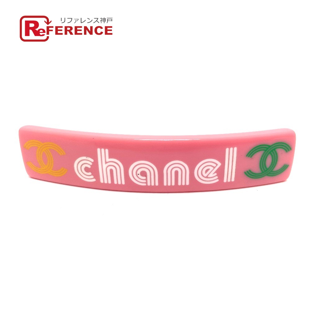 Chanel シャネル ココマーク Cc 髪留め ヘアアクセ 04c バレッタ プラスチック レディース ピンク 中古 Tougane Jp