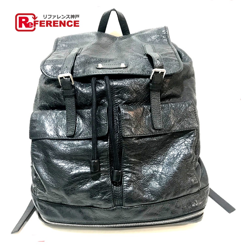 バレンシアガ BALENCIAGA リュック バックパック 392007ブラック BALENCIAGA 中古 送料無料 バレンシアガ バッグパック リュック
