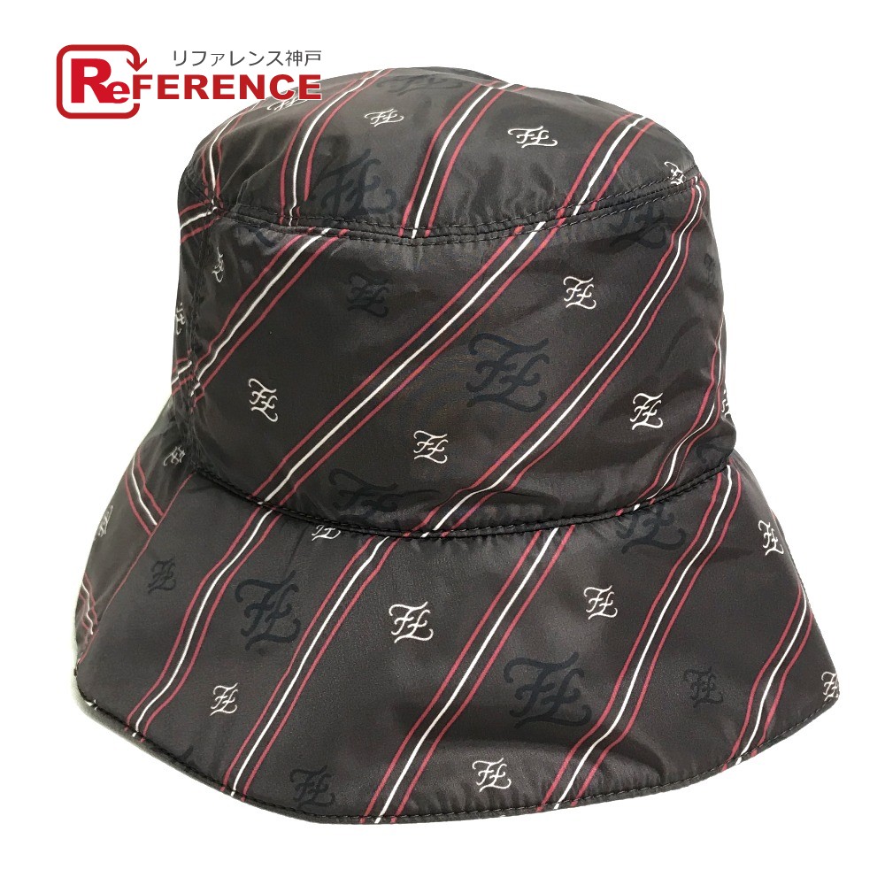 ✨美品✨Fendi FFロゴ バケットハット グレー系 楽天市場】FENDI KIDS フェンディ キッズ バケットハット JUP017 AO2E