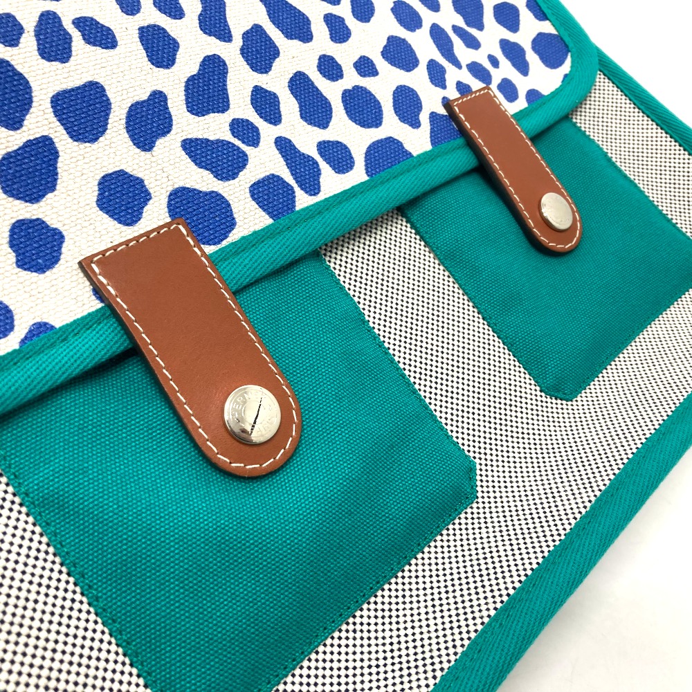 HERMES エルメス アニマル ブルー リュックサック カルターブル 未使用 