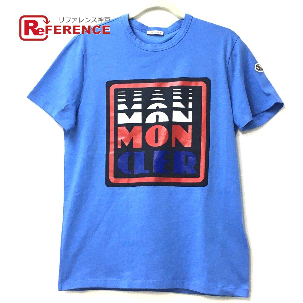 【Moncler】日本未サメのロゴが入ったコットンTシャツ 2色展開 Moncler】日本未サメのロゴが入ったコットンTシャツ 2色展開