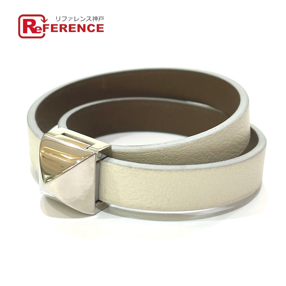 エルメス　ブレスレット　メドール　アンフィニ　ドゥブルトゥール　32cm　ニ重巻 エルメス ブレスレット メドール アンフィニ ドゥブルトゥール