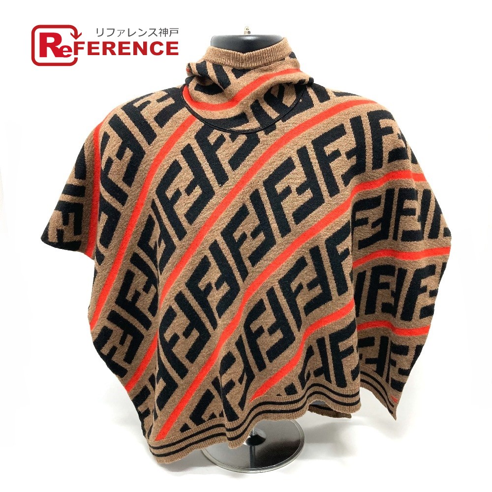 楽天市場】フェンディ FENDI ポンチョ リバーシブル ポンチョ