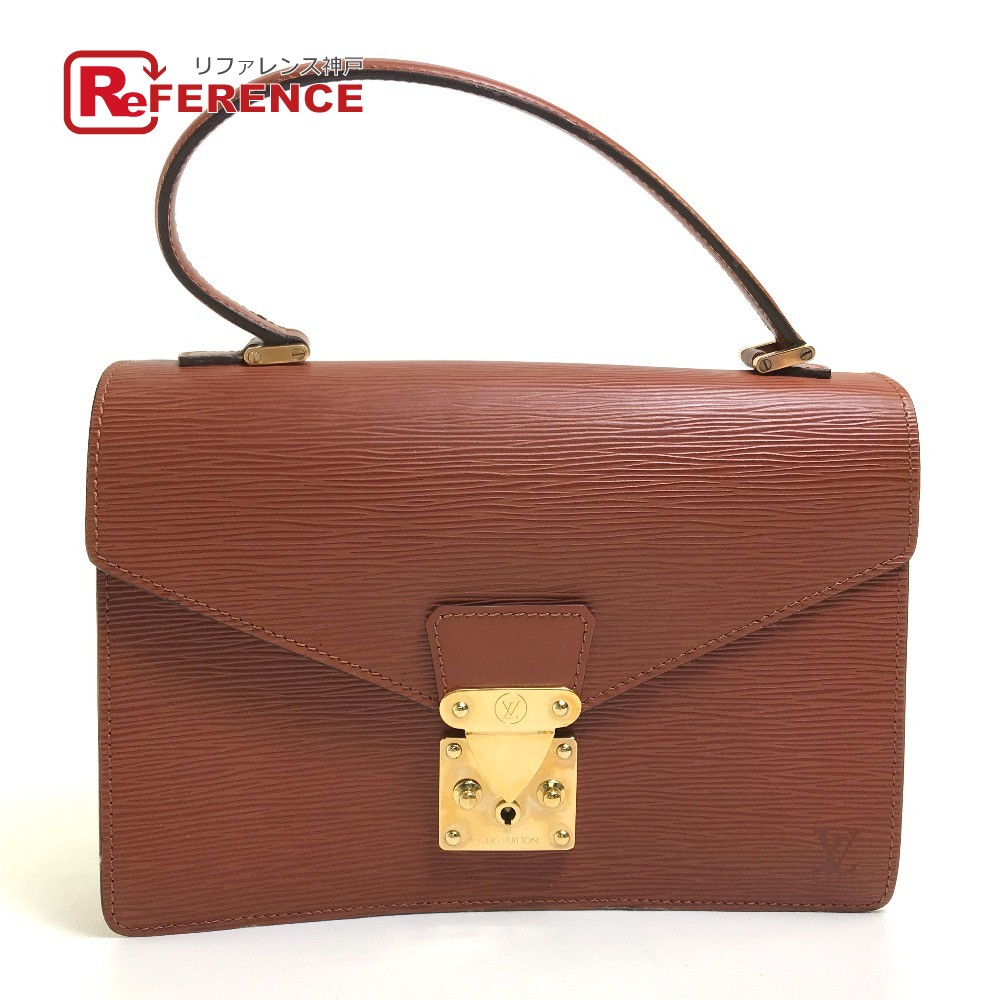 LOUIS VUITTON ルイヴィトン M52133 エピ コンコルド カバン ビジネスバッグ ハンドバッグ エピレザー レディース ブラウン 【中古】 32,890円