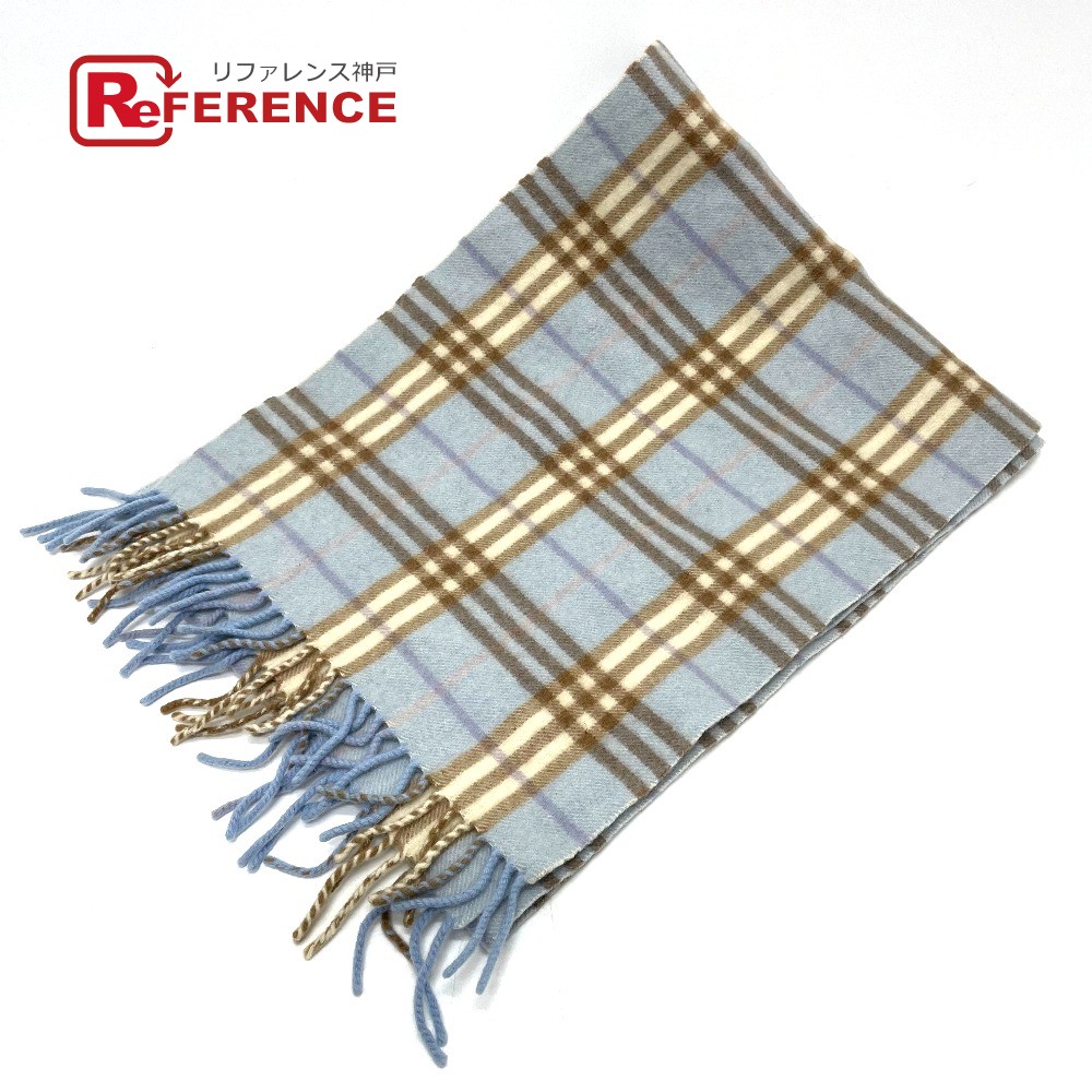 【希少タグ】BURBERRY バーバリー　ビンテージ マフラー カシミア 貴重希少○ヴィンテージバーバリー BURBERRY マフラー