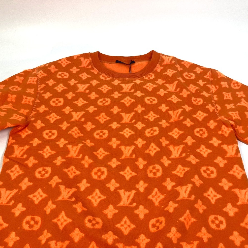 LOUIS VUITTON ルイヴィトン メンズ 裏起毛 オレンジ フルモノグラム