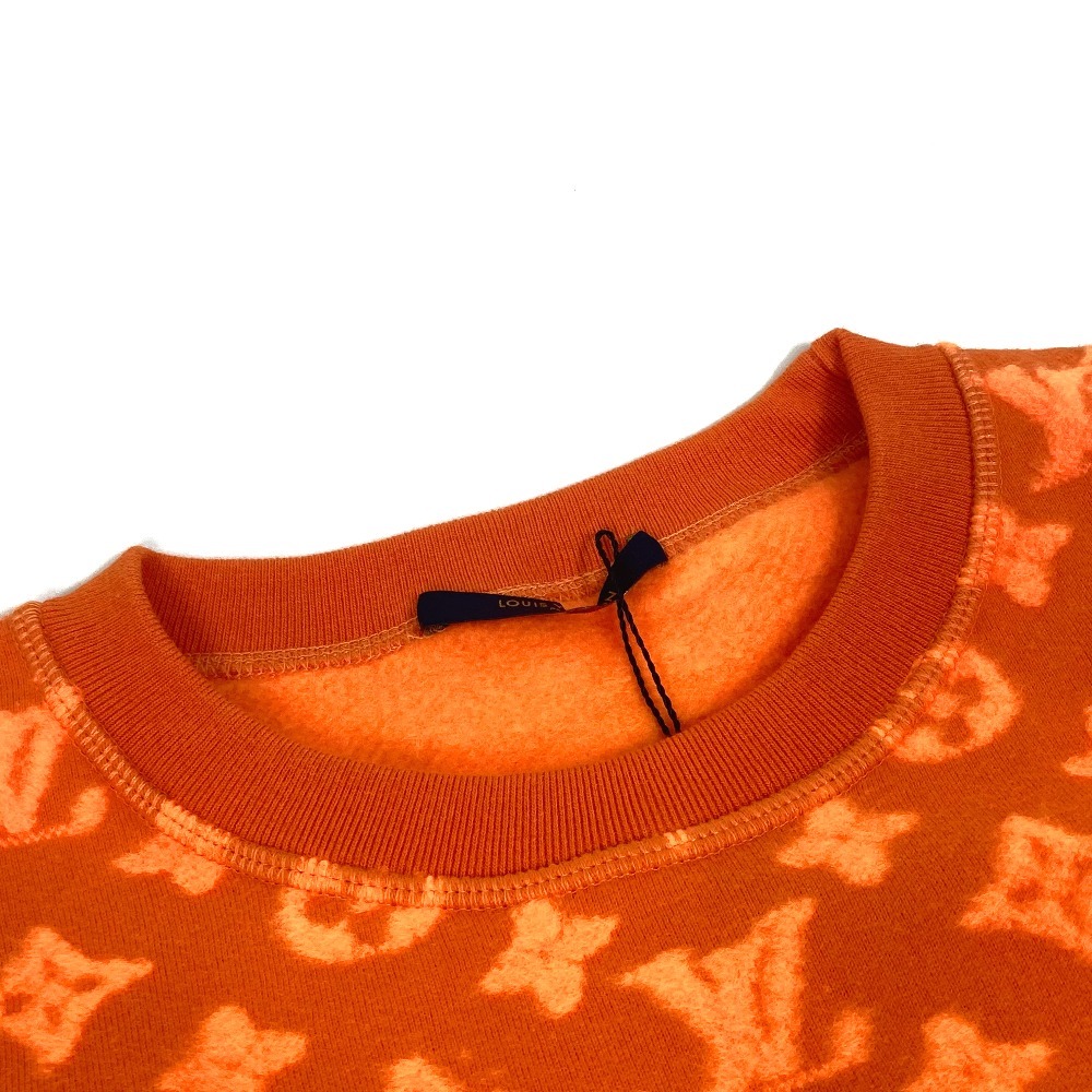 LOUIS VUITTON ルイヴィトン メンズ 裏起毛 オレンジ フルモノグラム