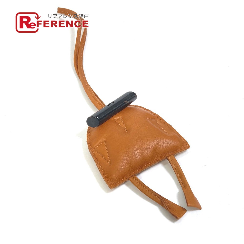 ❤未使用品❤プティアッシュ かめさん バッグチャーム ブラウン エルメス 箱付 HERMES (エルメス) プティアッシュ ハート エプソン トリヨン