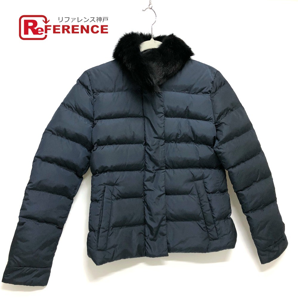 楽天市場】PRADA プラダ 29X510 ブルーフォックスファー ライダース