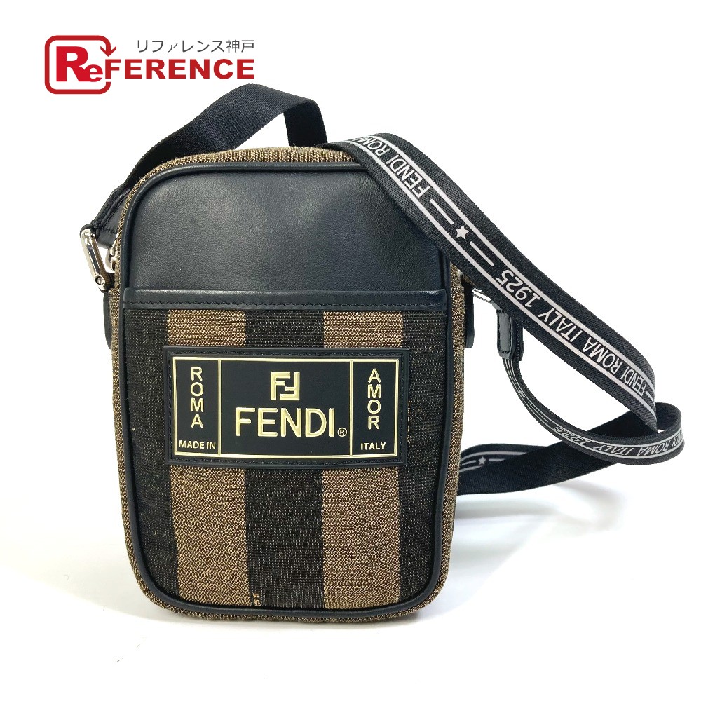 最新作売れ筋が満載 FENDI フェンディ 7VA456 ペカン ロゴ スモール