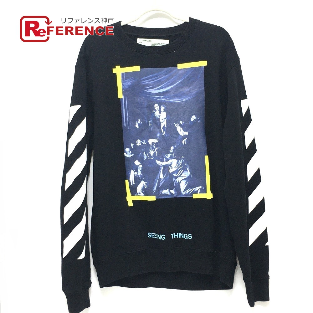 【Off-White】 スプレーアロー スケート クルー スウェット org.jpg