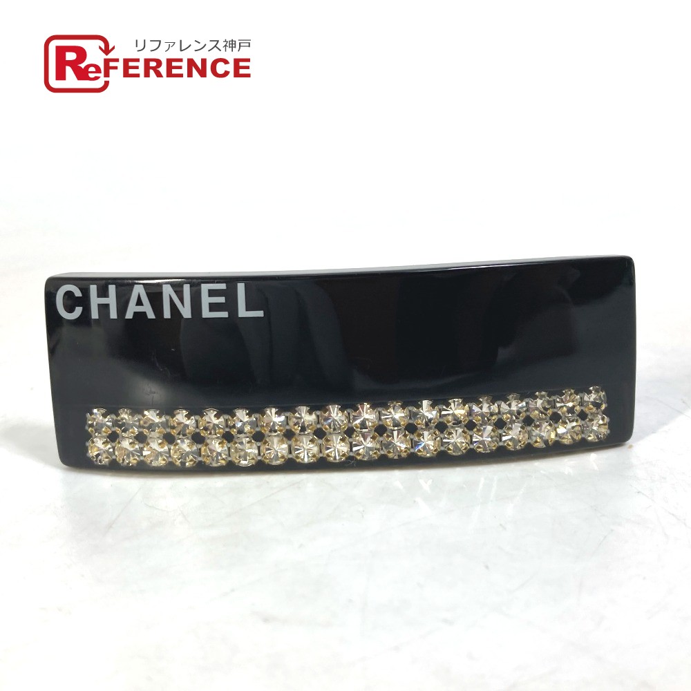楽天市場】【ラッピング可】シャネル CHANEL ロゴ バレッタ 髪