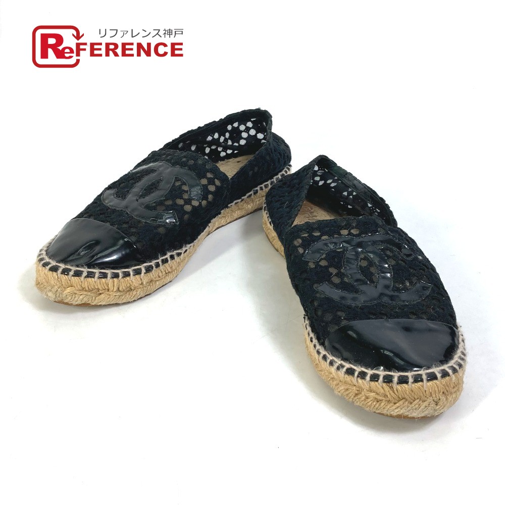 シャネル　エスパドリーユフラットシューズ 【今月限定品！】 CHANEL☆シャネル エスパドリーユ フラットシューズ - メルカリ