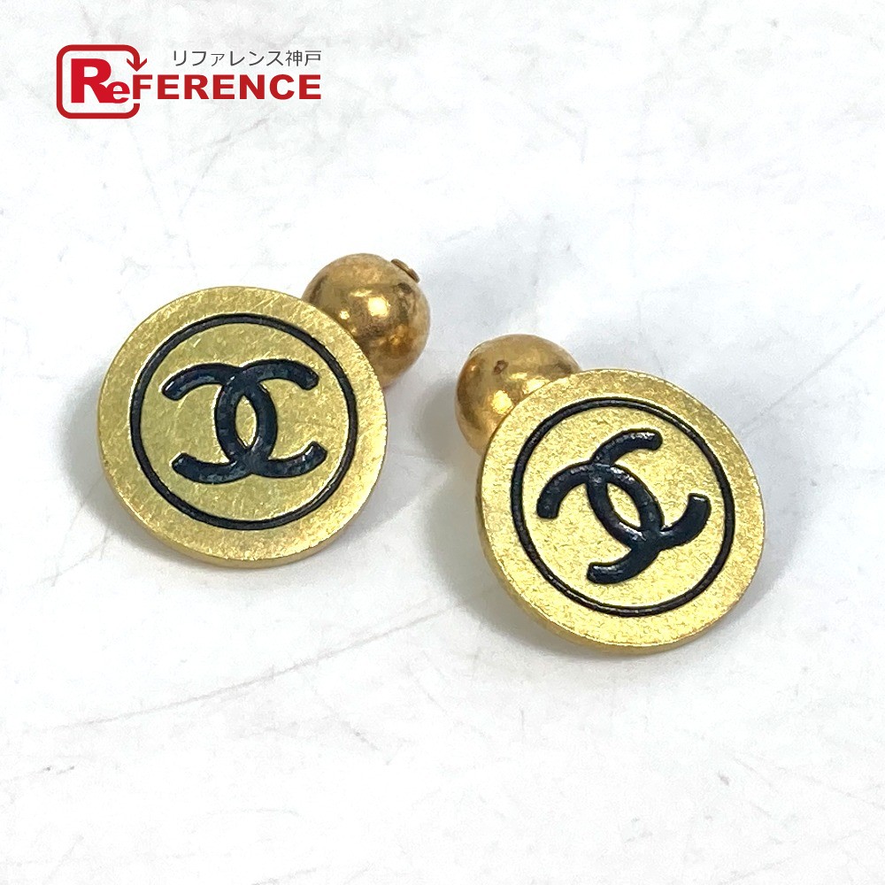 楽天市場】シャネル CHANEL カフス ココマーク 金メッキ 94A