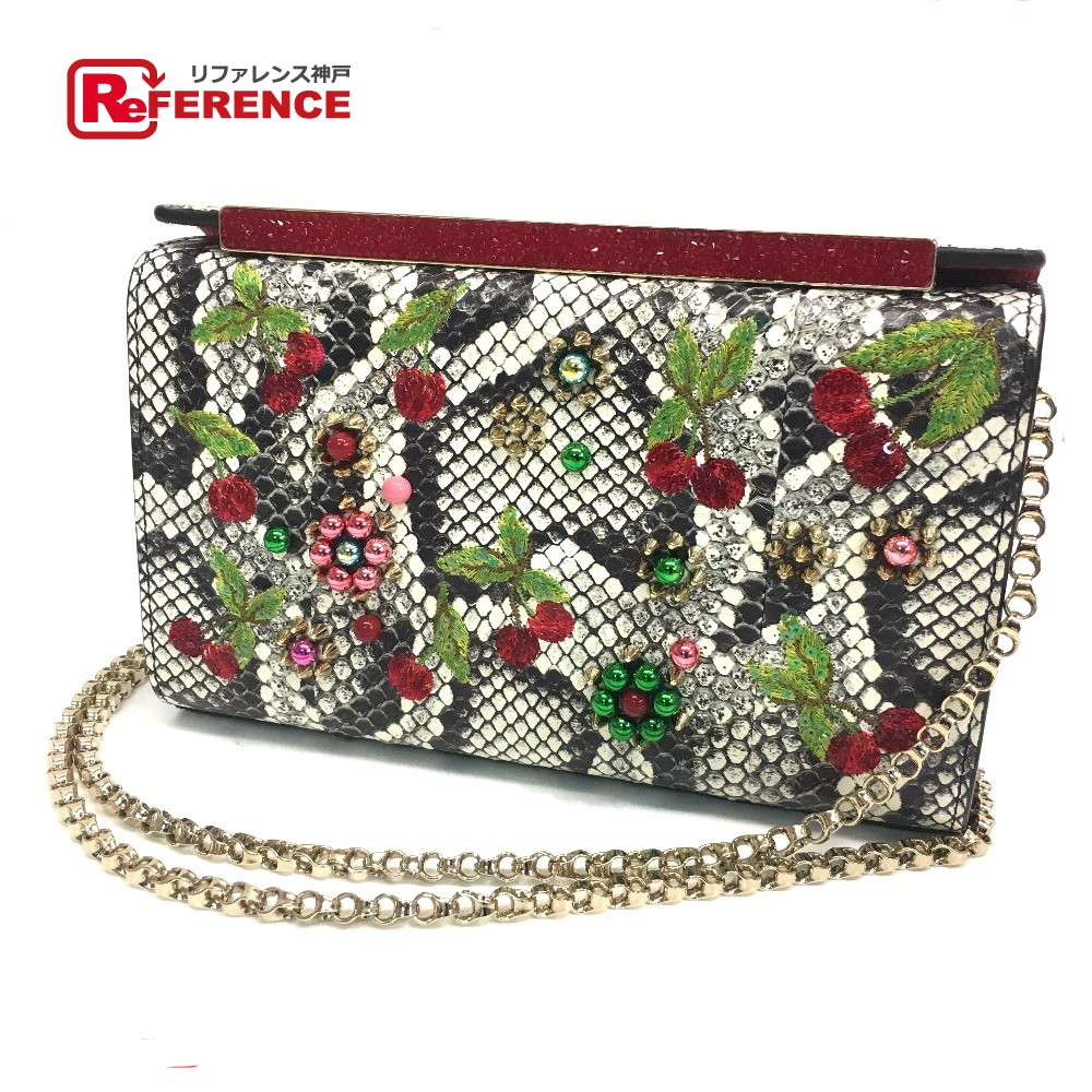 クリスチャンルブタン ラージ スタッズ トリルビ ショルダーバッグ