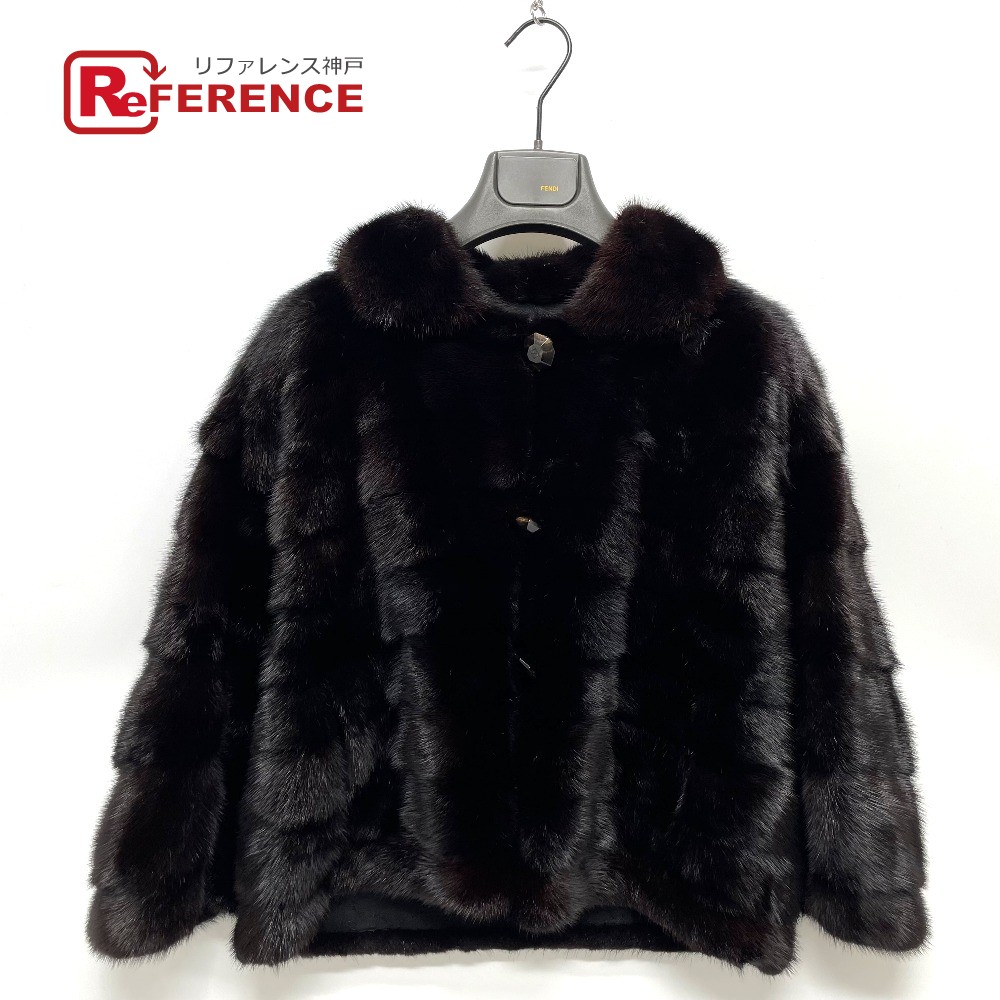楽天市場】［PR］【美品】FENDI フェンディ ショート丈 ミンク