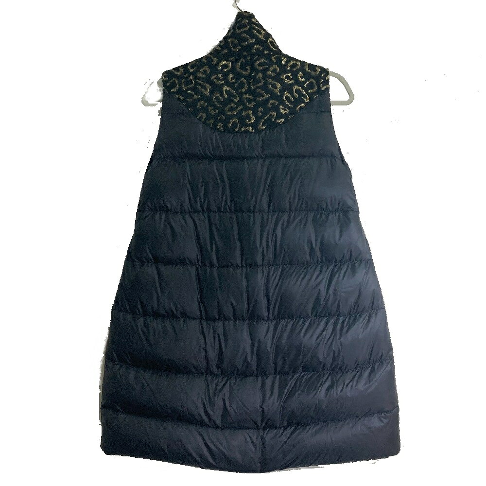 MONCLER モンクレール SUISEN ノースリーブ ベスト ダウンコート ナイロン レディース ブラック 新品同様 【中古】｜ブランドショップ　リファレンス