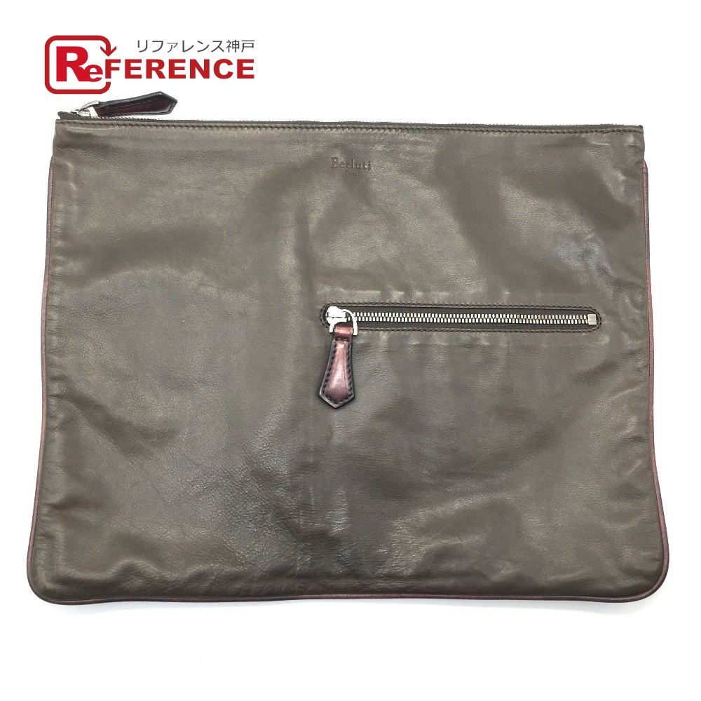 楽天市場】Berluti ベルルッティ L字ファスナー ニノ ロゴ ポーチ