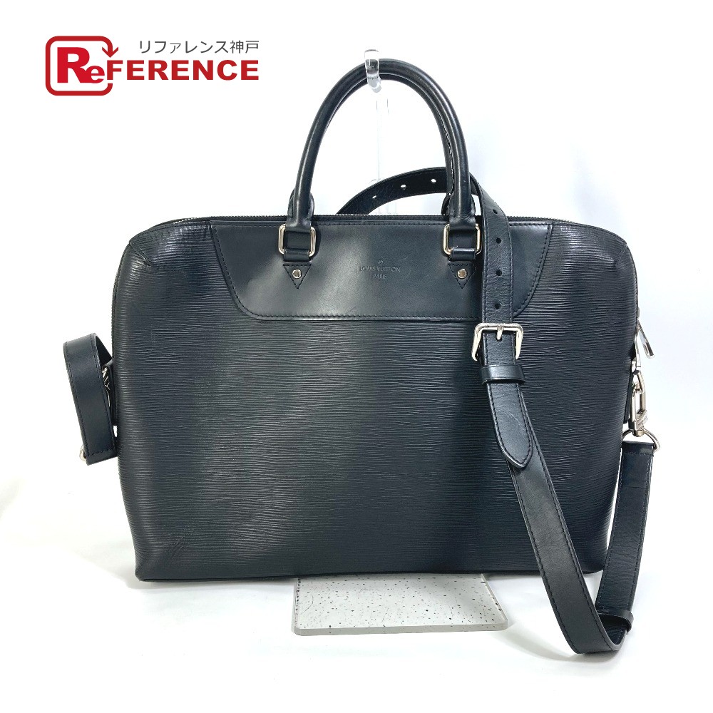 LOUIS VUITTON ルイヴィトン M50163 エピ ポルト・ドキュマン・ジュール PDJ 2WAY カバン ショルダーバッグ ブリーフケース ビジネスバッグ エピレザー メンズ ノワール ブラック 【中古】｜ブランドショップ　リファレンス 56,100円