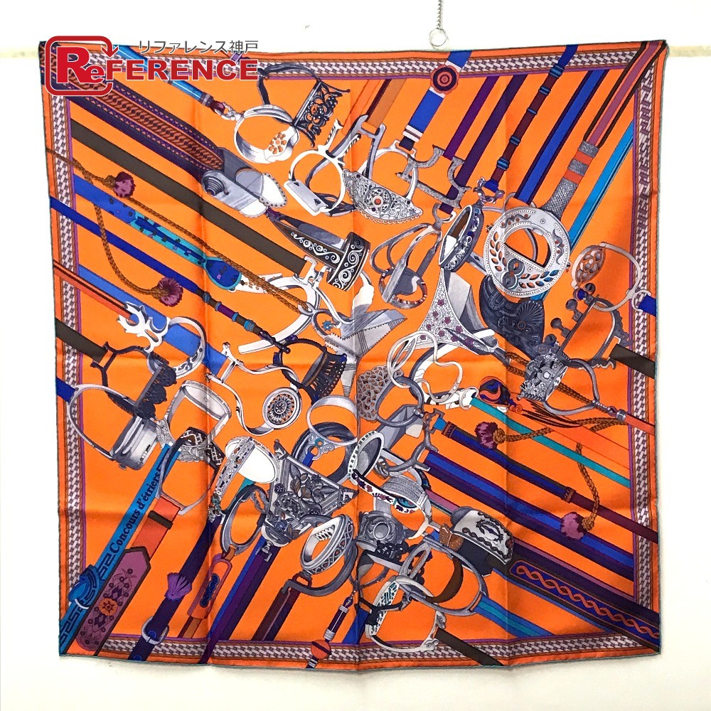 楽天市場】［南店］【極美品】 エルメス カレ90 ムッシュ＆マダム 大判