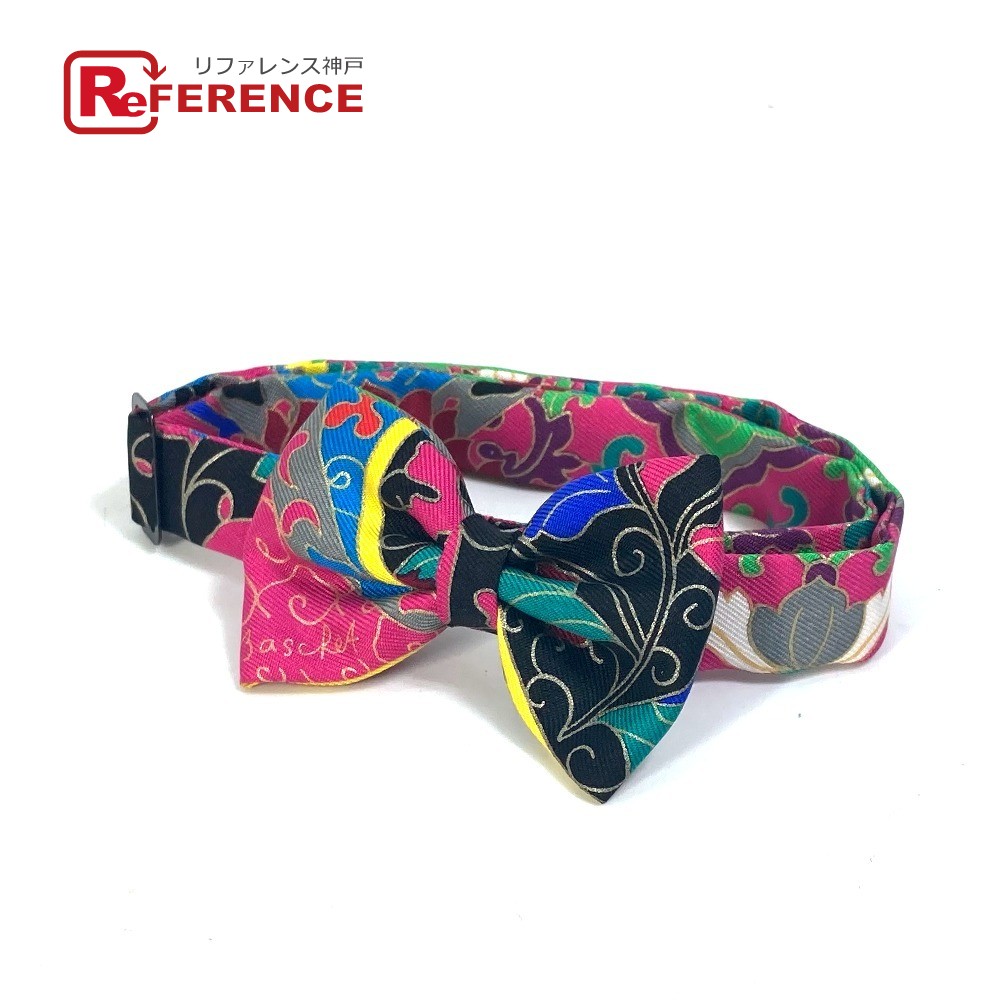 楽天市場】【美品】エルメス HERMES 蝶ネクタイ オレンジxグリーン系