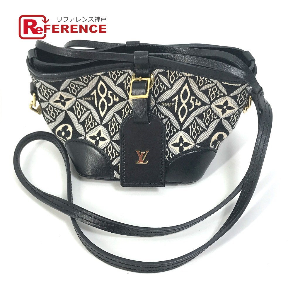 LOUIS VUITTON ルイヴィトン M69973 モノグラム SINCE1854 ノエ・パース 2WAY カバン 巾着 ポシェット ショルダーバッグ ジャガード レディース ノワール ブラック 【中古】|ブランドショップ リファレンス