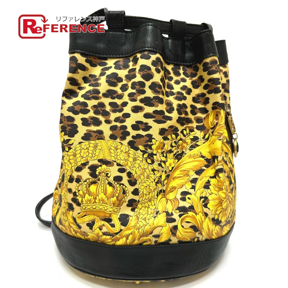 正規品 GIANNI VERSACE レオパード ハンドバッグ 2way PVC 楽天市場】【バッグ】VERSACE ヴェルサーチ ハンドバッグ 2WAY