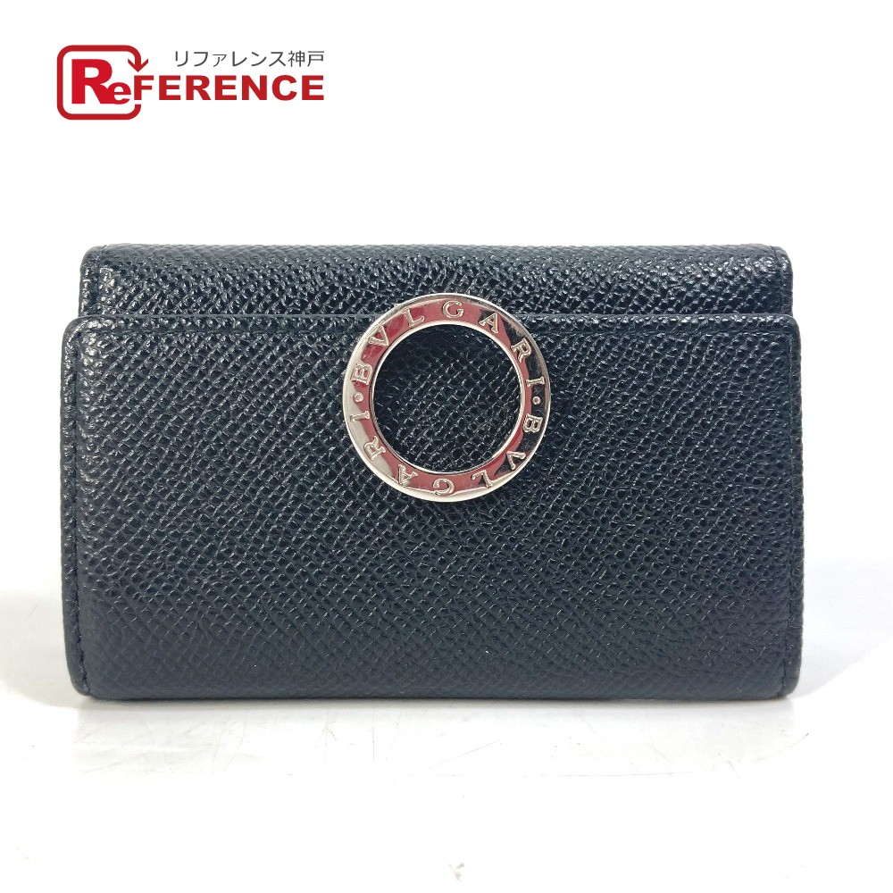 楽天市場】BVLGARI ブルガリ グレインレザー ロゴクリップ 6連キー