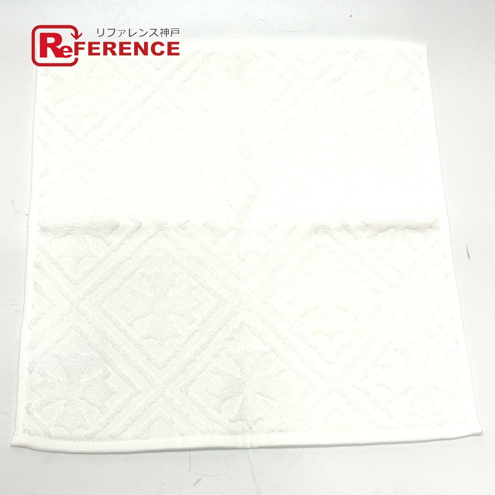 新品　美品　未使用　クロムハーツ　CHクロス　ハンドタオル　ホワイト 148072-22603-8-1w.jpg