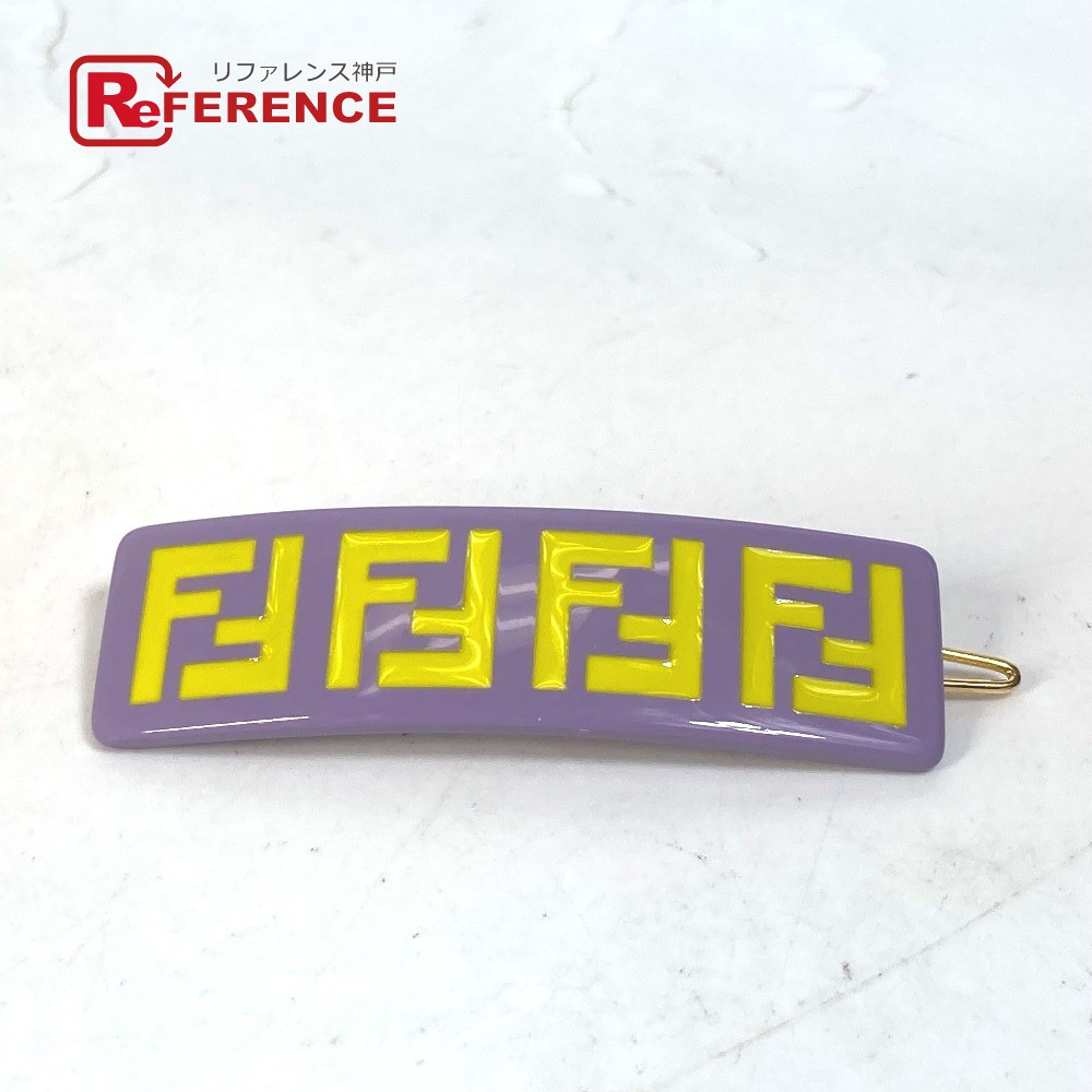 楽天市場】FENDI フェンディ ズッカ柄 バレッタ ヘアクリップ