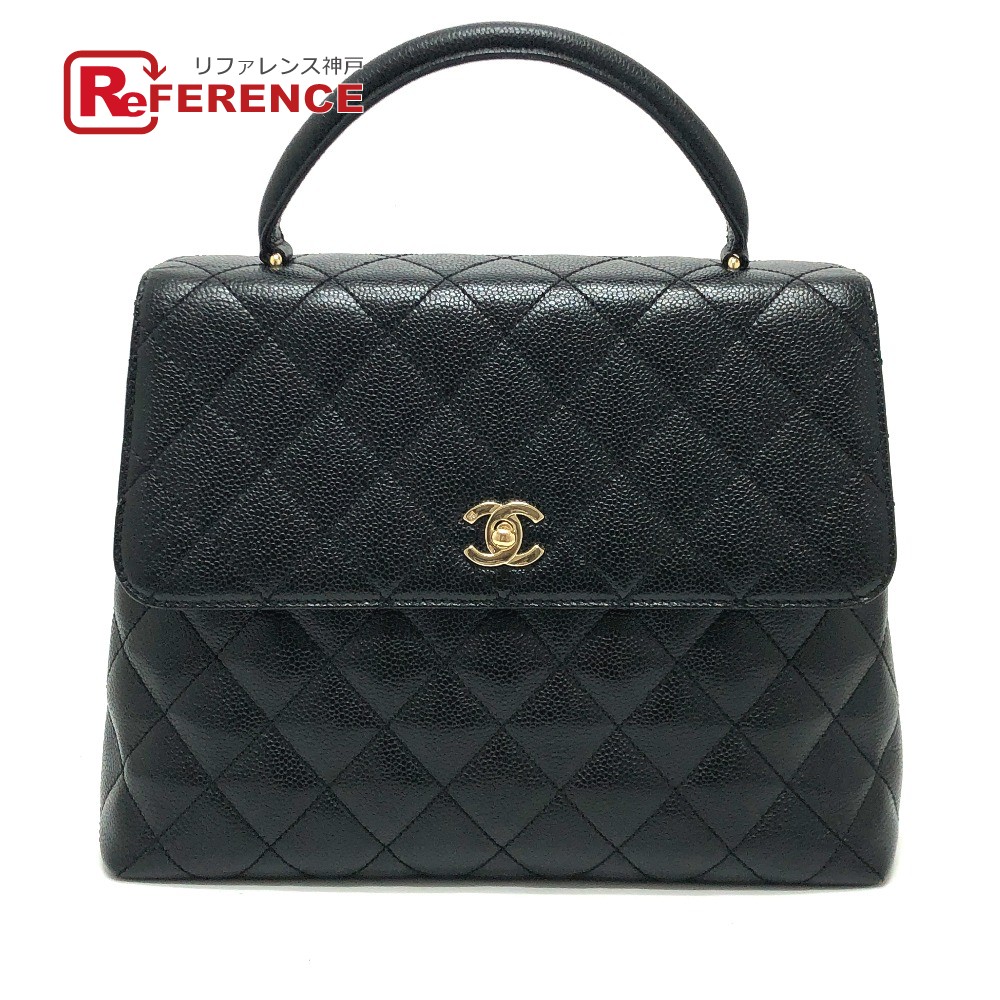 【美品・レアモデル】シャネル　マトラッセ トートバッグ　ハンド　レザー　黒 CHANEL - 【美品・レアモデル】シャネル マトラッセ トート