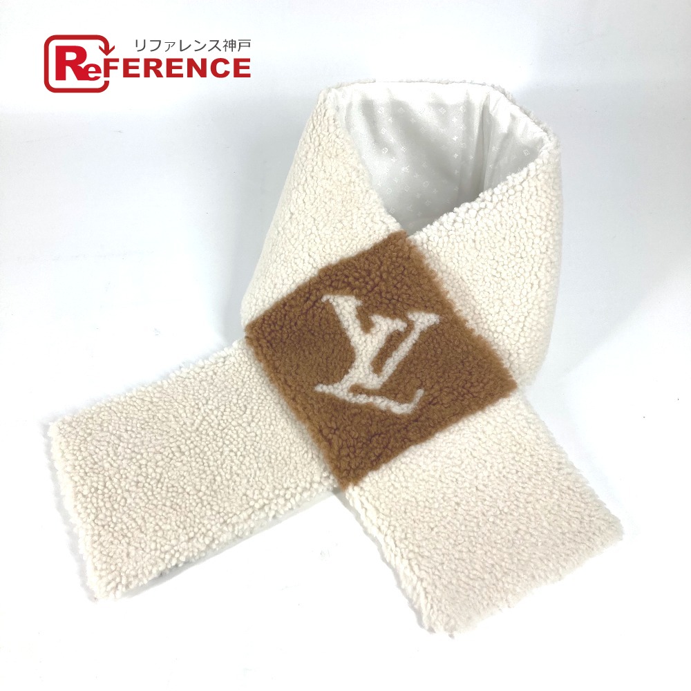 【未使用】ルイヴィトンスヌード グランフロア スヌード ウール LOUIS VUITTON ルイヴィトン スヌードグランフロア モノグラム