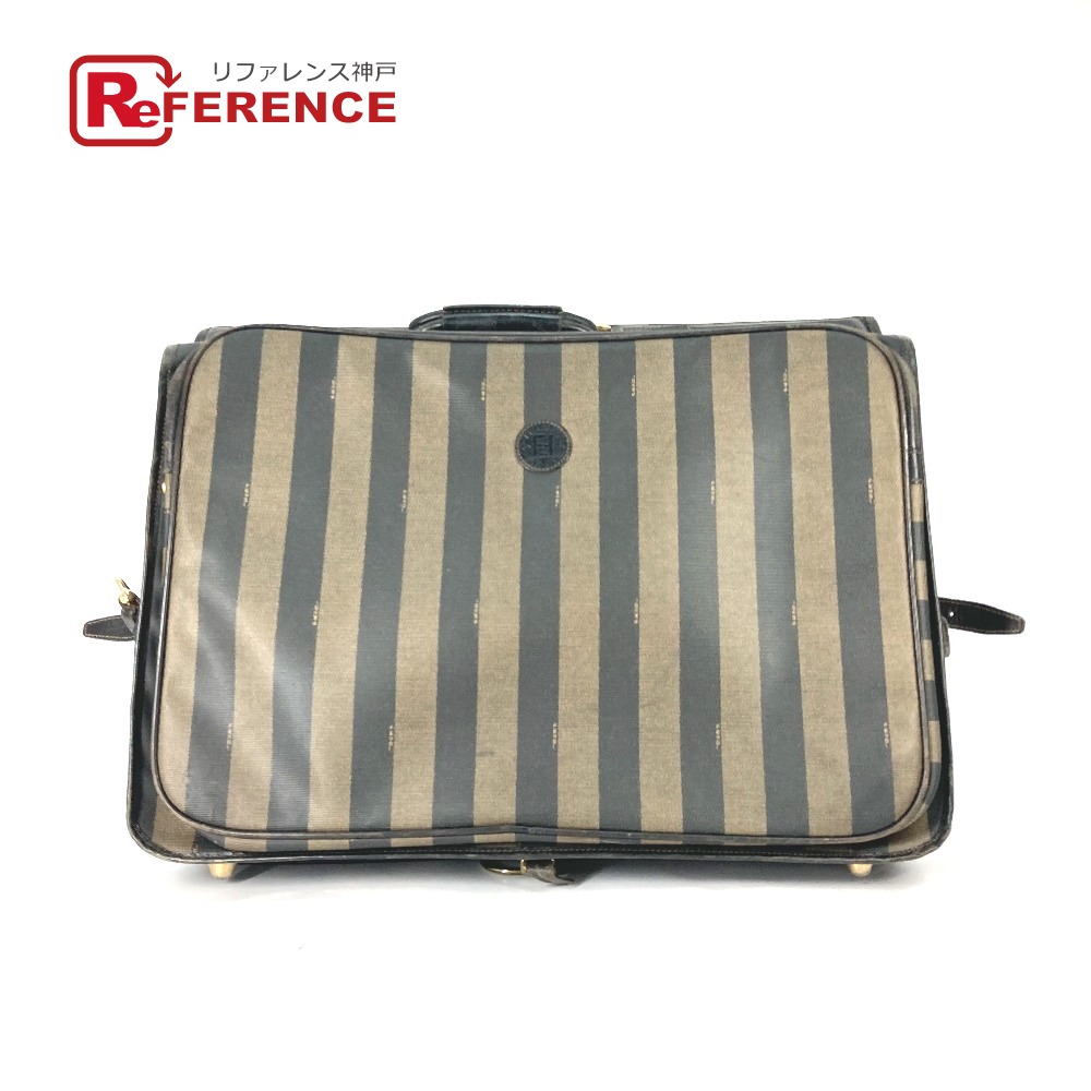 FENDI ￼キャリーケース黒ボストンバッグツーウェイ 楽天市場】超美品 FENDI フェンディ リモワ CLASSIC CABIN S FF
