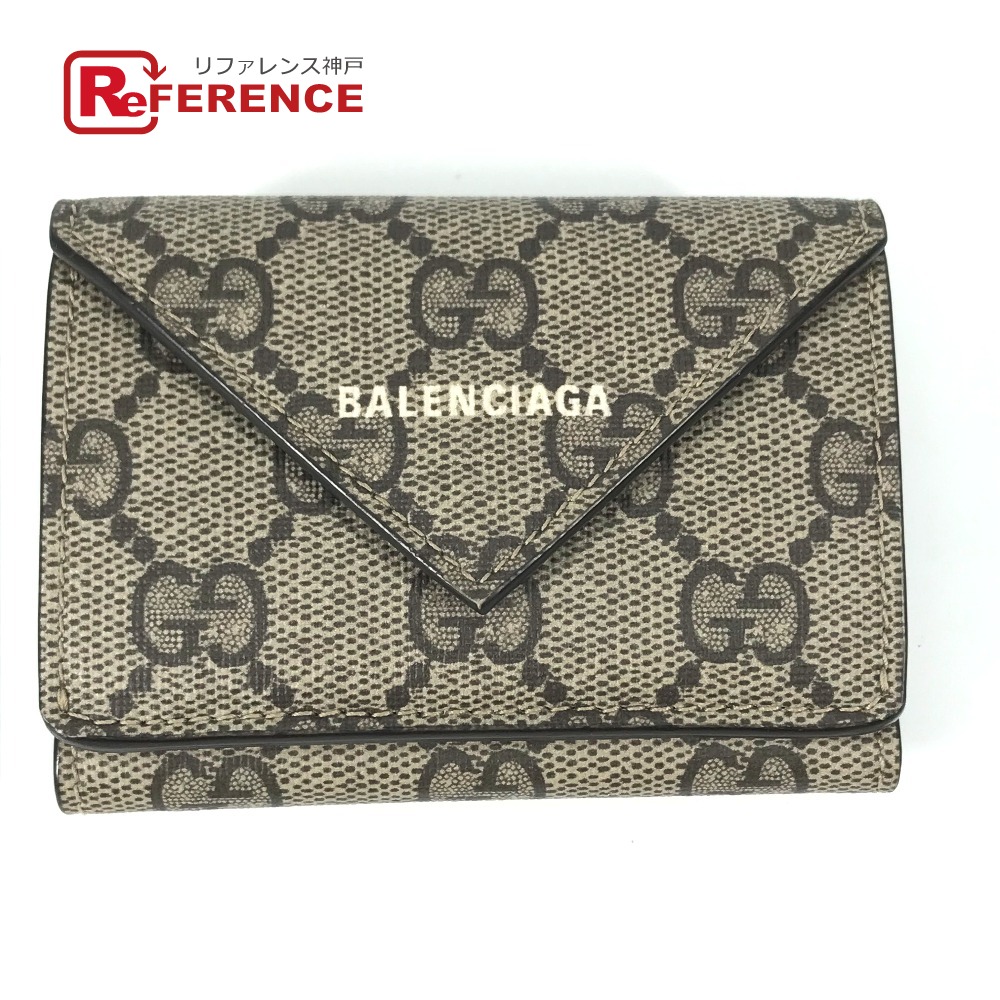 バレンシアガ　二つ折り財布 バレンシアガ BALENCIAGA 財布 二つ折り財布 折りたたみ財布