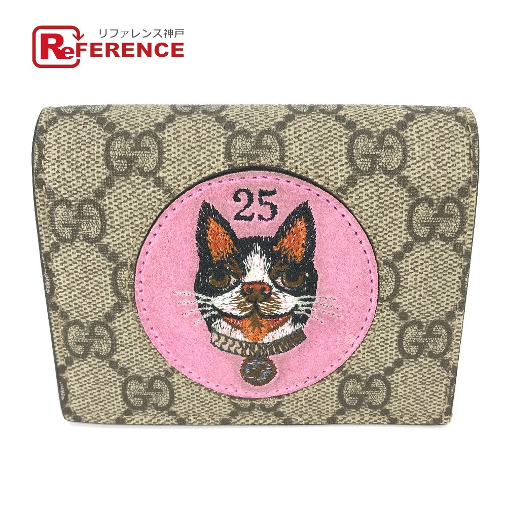 GG コーテイングキャンバス グッチズー ドッグ 犬 2つ折り 財布 楽天市場】【財布】GUCCI グッチ GGマーモント Bosco ボスコ 犬